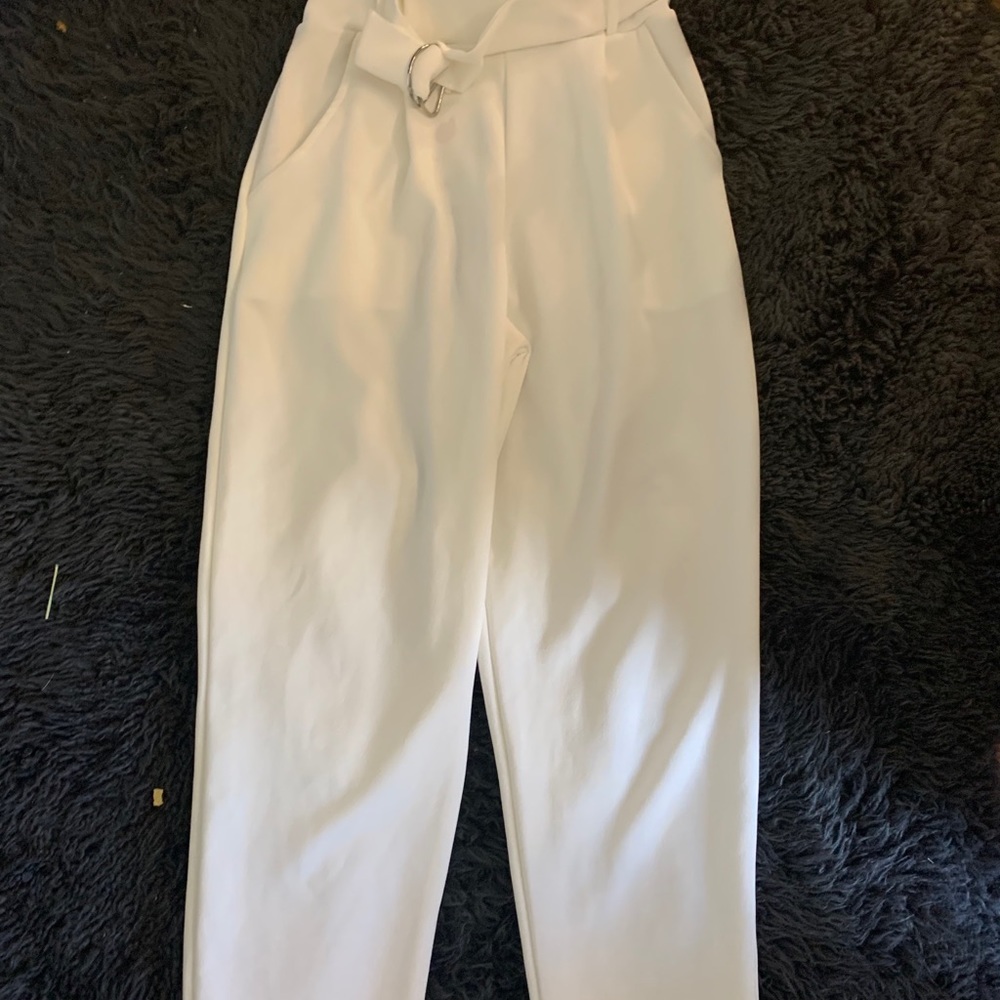 White dress pants